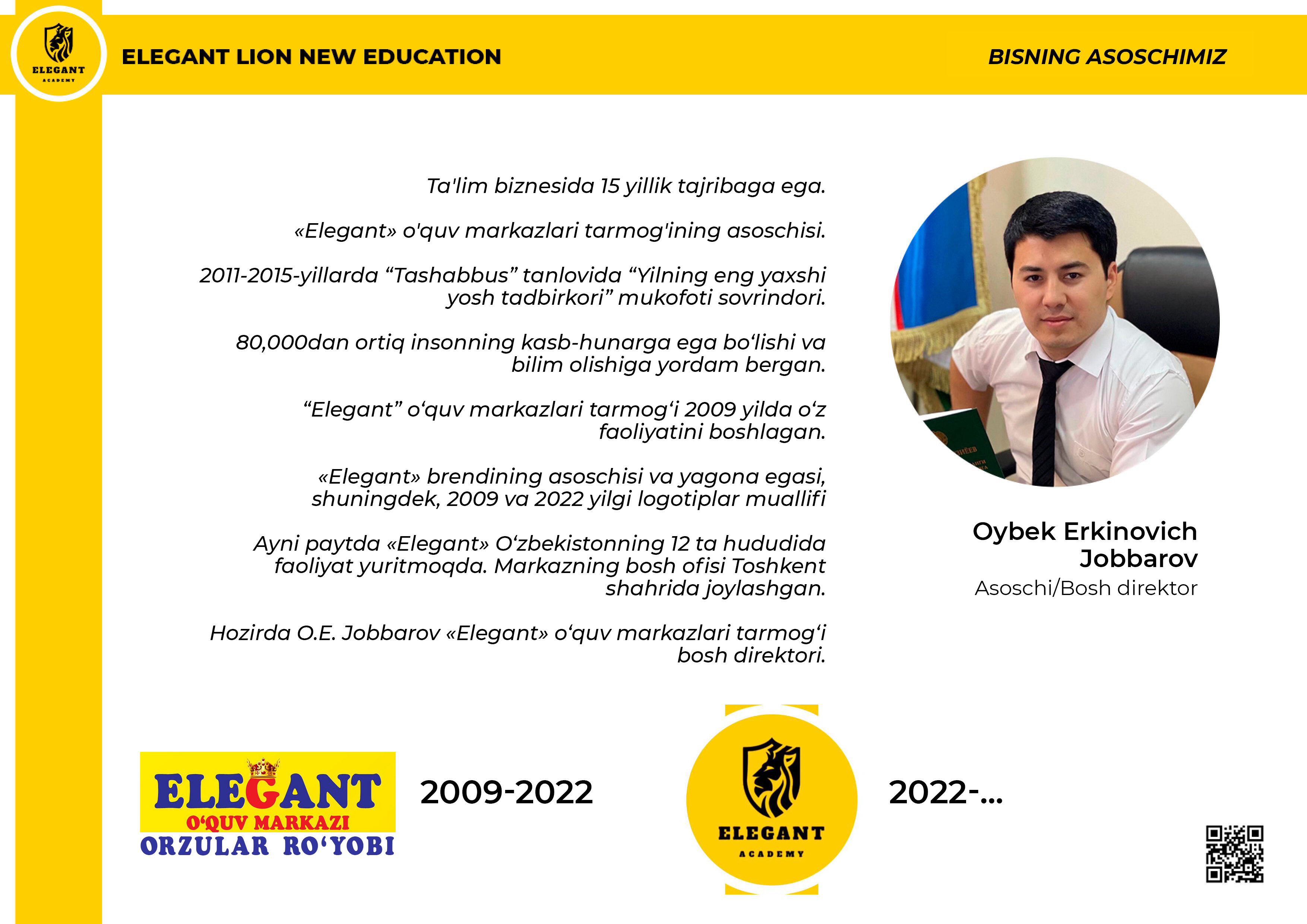 Photo of Jobbarov Oybek Erkinovich